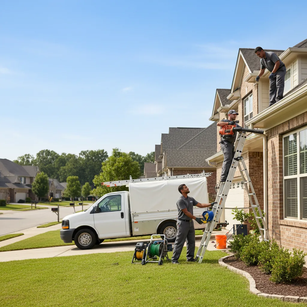 Home Gutter Service in Sarepta, LA near me